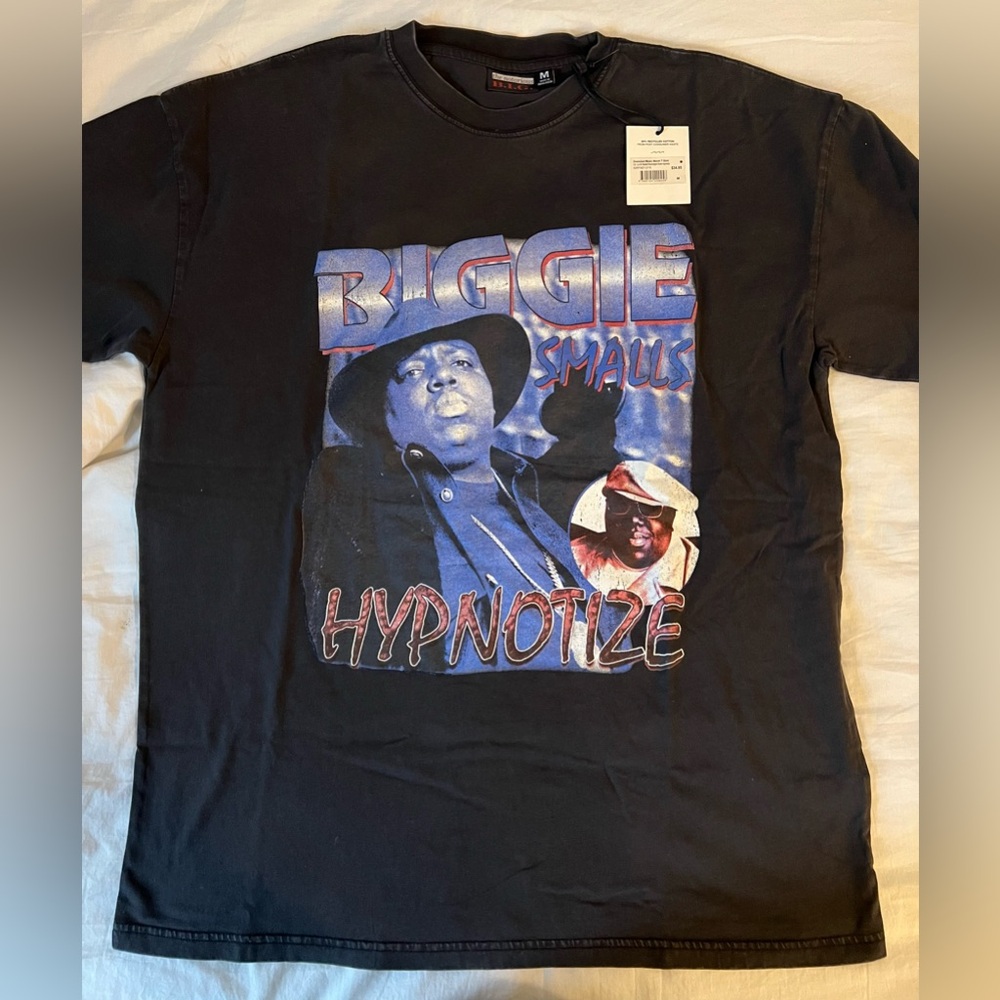 NEW WITH TAGS: Rare Biggie Smalls 'Hypnotize' Concert Tee | Music Merch